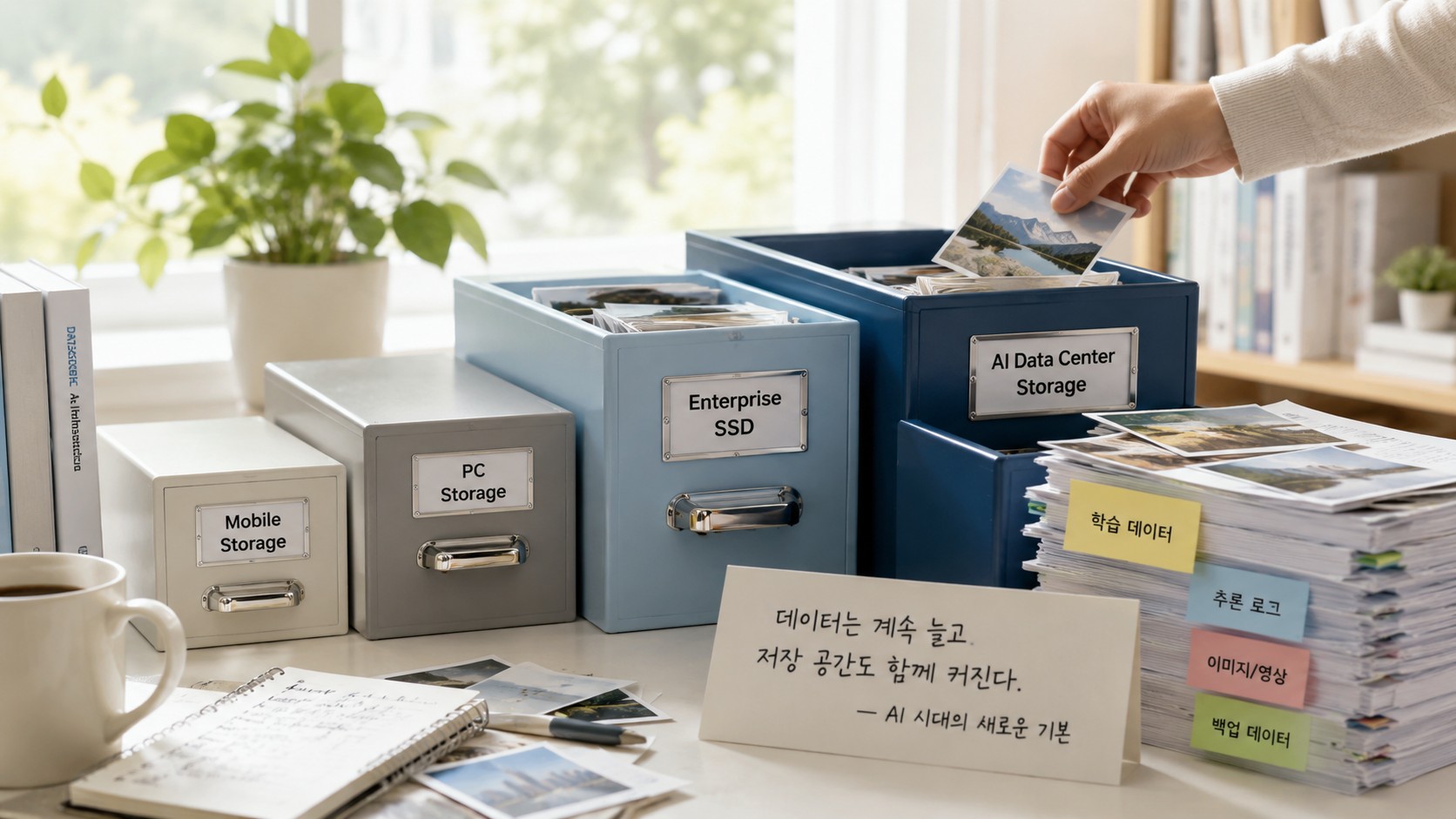 낸드 기반 기업용 SSD와 서버 저장장치