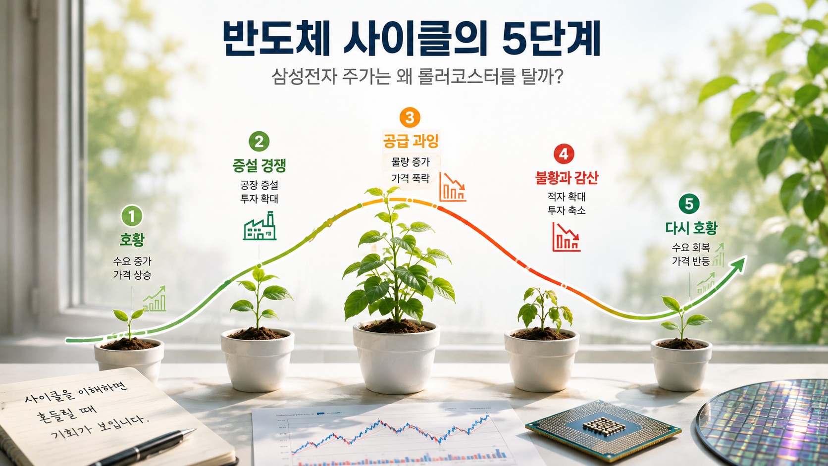 반도체 싸이클의 5단계
